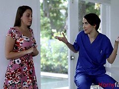 Nurse sista fucks her hurt nasty brother-in-law - Natalie Porkman