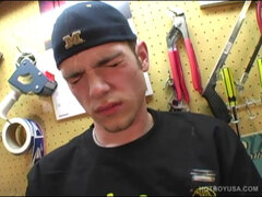 Spermaladung, Schwanz, Handjob