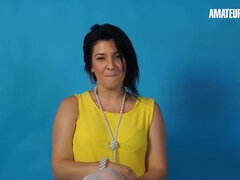 Omar Galanti - Italian Casting With Chubby Brunette