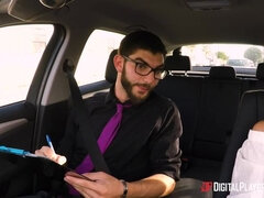 Kont, Grote lul, Lul, Hondjeshouding, Latijnse vrouw, Natuurlijke tieten, Buiten, Tieten likken