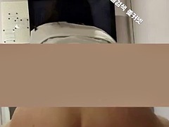 素人, アジア人, デカパイ, 韓国人, オッパイの