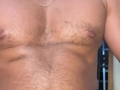 素人, アラブ, デカチン, イく瞬間, 毛深い, オナニー, 一人