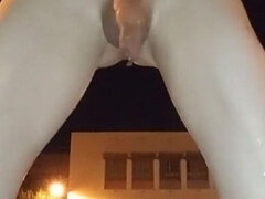 Amatoriale, Schizzo di sborra, Fetish, All'aperto, Pisciando, Pubblico, Solo