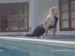 Enthousiasteling, Grote kont, Voeten, Sportzaal, Masturbatie, Alleen, Spandexonderbroek, Speelgoed