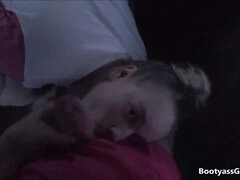 Culo, Bionda, Da dietro, Hardcore, Hd, All'aperto, Pubblico, Ragazza