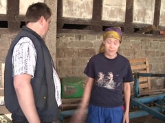 Blondine, Sperma im mund, Hd, Reif