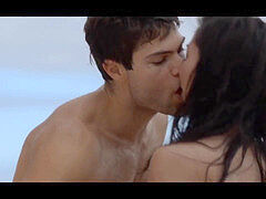 アジア人, ビキニ, 茶髪の, 手コキする, インドネシア人