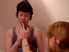 Lustful Asian minx hardcore porn clip