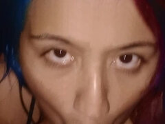 Pijpbeurt, Stel, Latijnse vrouw, Gezichtspunt