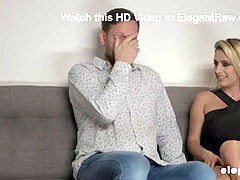 Amatør, Anal, Stor rumpe, Kukk suging, Sperm skott, Ansiktssperm, Gaping, Mamma