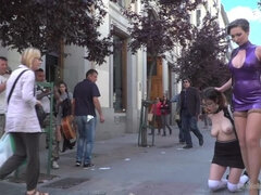 アナル, 緊縛, ボンデージ, 女, 陵辱, 公共, お仕置き, ラフ