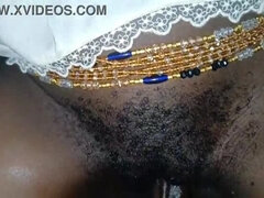 Amatör, Svart, Doggystyle, Ebenholts, Trosor, Fitta, Syster, Tonåring