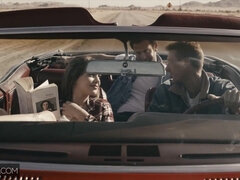 Deeper. Seth & Gabbie Bang on Car Hood while her BF is away - Gabbie carter