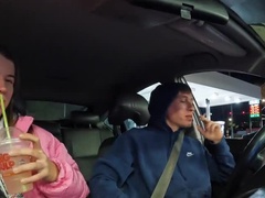 Amatoriale, Pompino, Macchina, Venire in bocca, Pisello, Hd, Succhiando, Ragazza