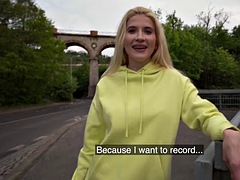 Public Agent Stunning Blonde Euro Babe gets a HARD DEEP Dicking