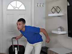 Crystal Rush and Kaylynn Key receive gifts for their stepsons