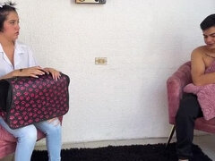 18, アナル, インド人, 異人種間, ラティーナ, スペイン人, 義母, ティーン