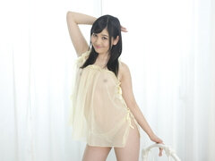 Asiat, Brunette, Mager, Solo, Vibrator