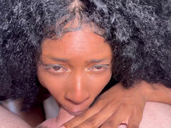 18, Amatør, Amerikansk, Røv, Sort, Pik sutte, Komme på ansigtet, Teenager