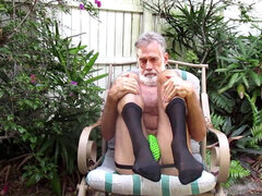 Amerikai, Ondó fröcskölés, Láb, Meleg, Szőrös, Házi készítésű, Maszti, Egyedül