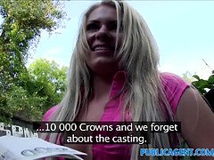 Blondin, Sperma shot, Hd, Pengar, Utomhus, Pov, Offentlig, Verklighet