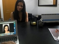 Obciąganie, Brunetka, Obciąganie, Masturbacja, Punkt widzenia, Ogolona, Odpędzanie, Nastolatki