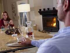 デカパイ, イく瞬間, バック, 指いじり, フランス人, オーガズム, 叫ぶ, 剃毛