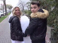 Blondine, Braut, Nahaufnahme, Hundestellung, Europäisch, Hd, Milf, Ehefrau