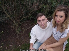 Cuckold BF watches his hot GF get pounded hardcore