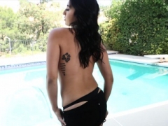 Brunette, Give finger, Hd, Onani