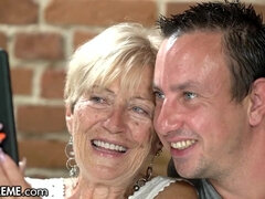 Blondine, Blasen, Nahaufnahme, Geile alte tussi, Oma, Reif, Milf, Muschi