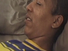 Czarny, Brunetka, Zwariowany, Wytrysk, Ciemna karnacja, Masturbacja, Cycki, Markowy