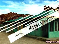 Bisarr, Bondage, Brunett, Sätta munkavle på, Hd, Utomhus, Smärta, Slav