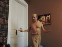 Evening sex with grandpa and teen super hot and sexy