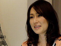 Piękna, Obciąganie, Twarzowy, Gospodyni domowa, Japoński, Dojrzałe, Orgazm, Żona