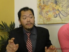 Røv, Blondine, Ansigt sidde, Kvinde dominans, Fetish, Lille kvinde, Slave, Høj