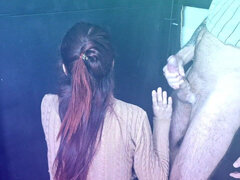 Husband Takes Wife to a Gloryhole for the First Time to Suck and Fuck with Strangers!