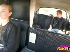 Female Fake Taxi Fuck me in my fishnet stockings