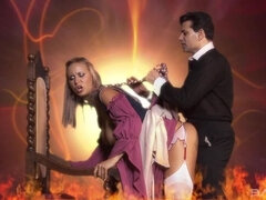 Bionda, Schizzo di sborra, Facciale, Lingerie