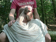 I ravage my adorable hippy step sister outdoors and finish in her mouth XXX - SmellsLike_TeenSex