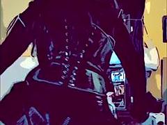 デカチン, イく瞬間, ヒール, 下着, 淫乱熟女, ポルノスター, シーメール, 喫煙