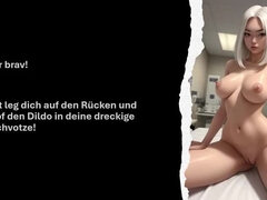 Rit na usta, Bdsm, Dominacija, Ženska dominacija, Nemke, Ponižanje, Ljubica, Bolečina