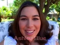 Ashley Blue takes 7 the hard way