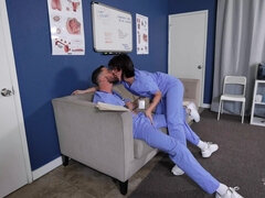 Anal, Rumpe, Slikke rumpe, Kukk suging, Pikk, Briller, Kort hår, Uniform