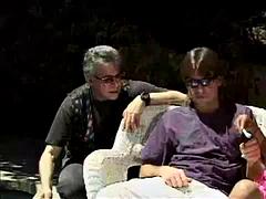 アジア人, デカパイ, フェラチオ, 中国人, イく瞬間, アウトドア, オッパイの