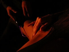 Big Tit Brunette Brandy Aniston�s Dom Uses The Electro-stim Toy On Her Pussy and Rides Big Cock as Cowgirl - Hardcore