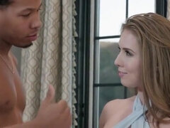 Beautiful slave needs rough bbc anal