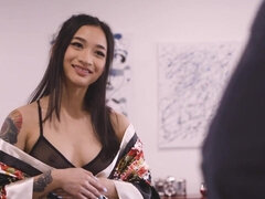 Азиатки, Черные, Брюнетки, Семяизвержение, Фетиш, Массаж, От первого лица, Жесткий секс