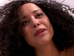 Zwart, Zwart, Masturbatie, Kut duiken, Geschoren, Mager, Tieten likken