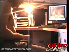 stroking off boy Zack